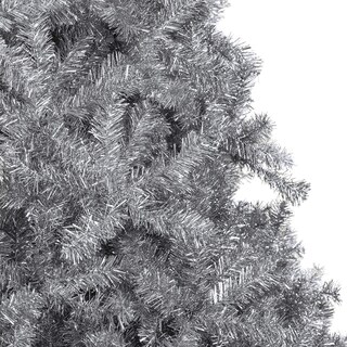 Foto 6 | Árbol De Navidad Best Choice Products, Oropel Plateado, 7.5 Pies - Venta Internacional.