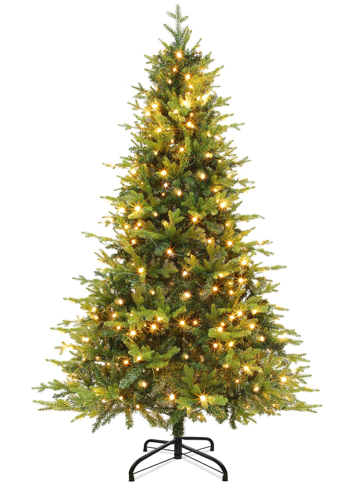 Foto 1 | Árbol De Navidad Turnmeon Prelit Fraser Fir De 6 Pies Con 300 Led - Venta Internacional.