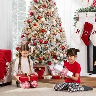 Foto 4 | Árbol De Navidad Best Choice Products, 7,5 Pies, Cubierto De Nieve - Venta Internacional.