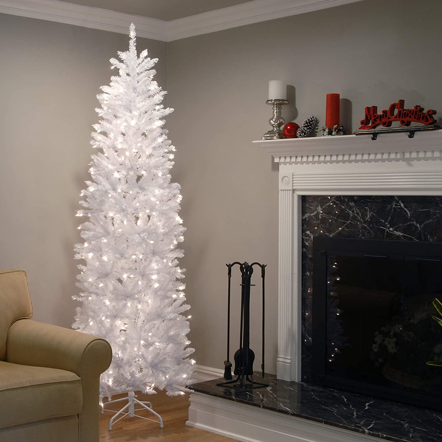 Foto 5 pulgar | Árbol De Navidad, Abeto Kingswood De National Tree Company, 7.5 Pies - Venta Internacional.