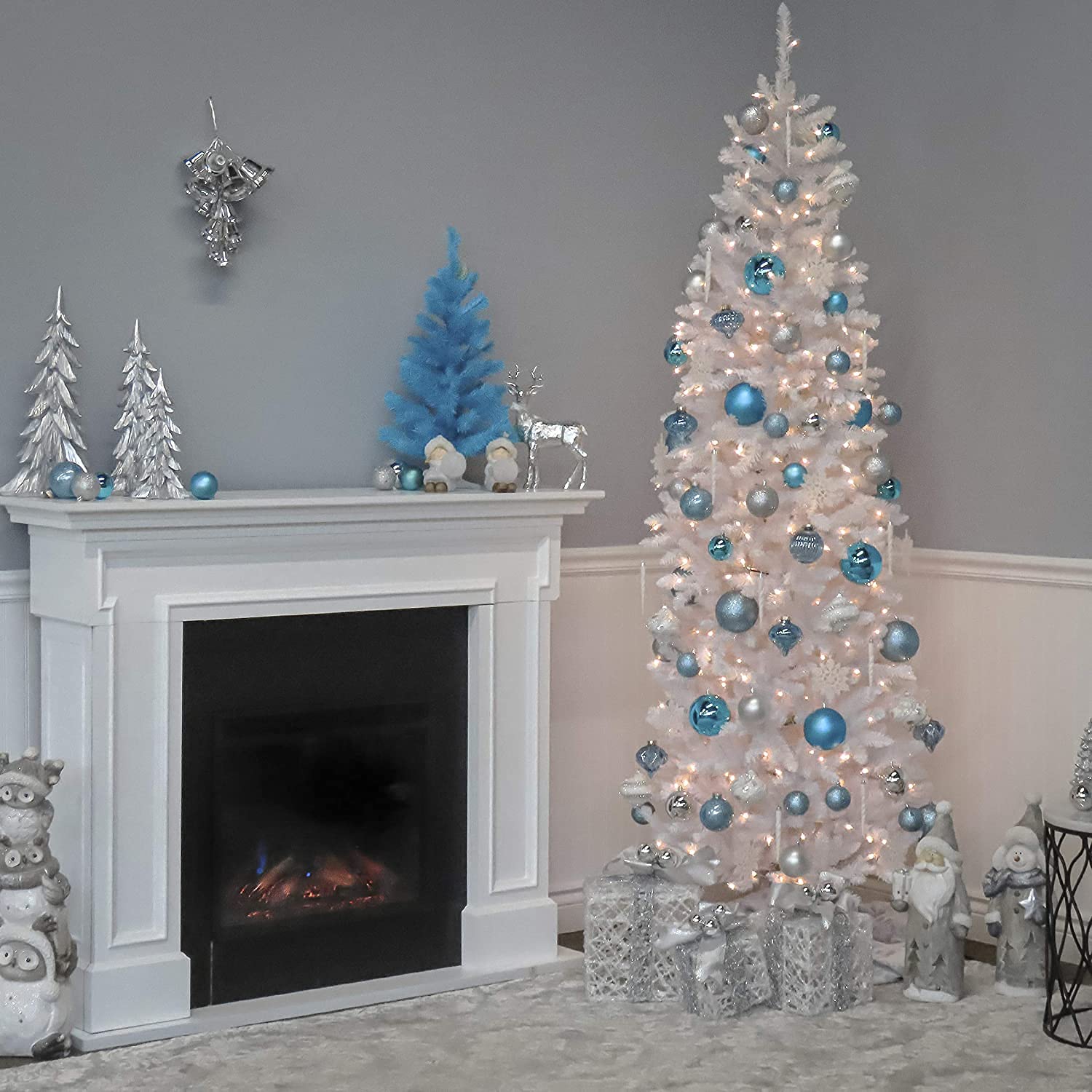 Foto 5 | Árbol De Navidad, Abeto Kingswood De National Tree Company, 7.5 Pies - Venta Internacional.