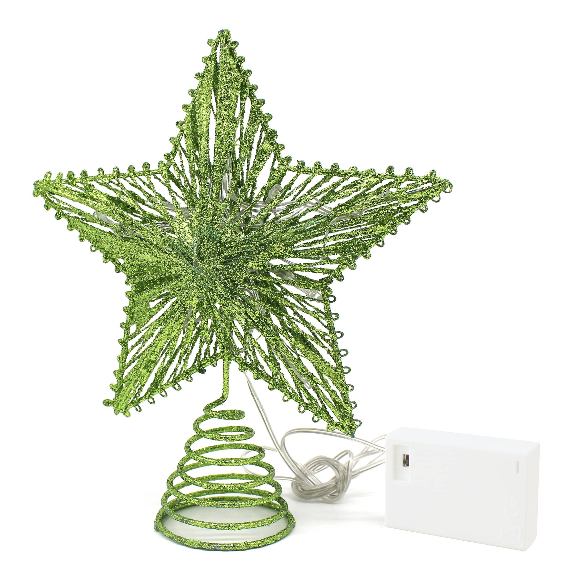 Foto 2 pulgar | Árbol De Navidad Top Star Cvhomedeco Green Glittered 3d - Venta Internacional.