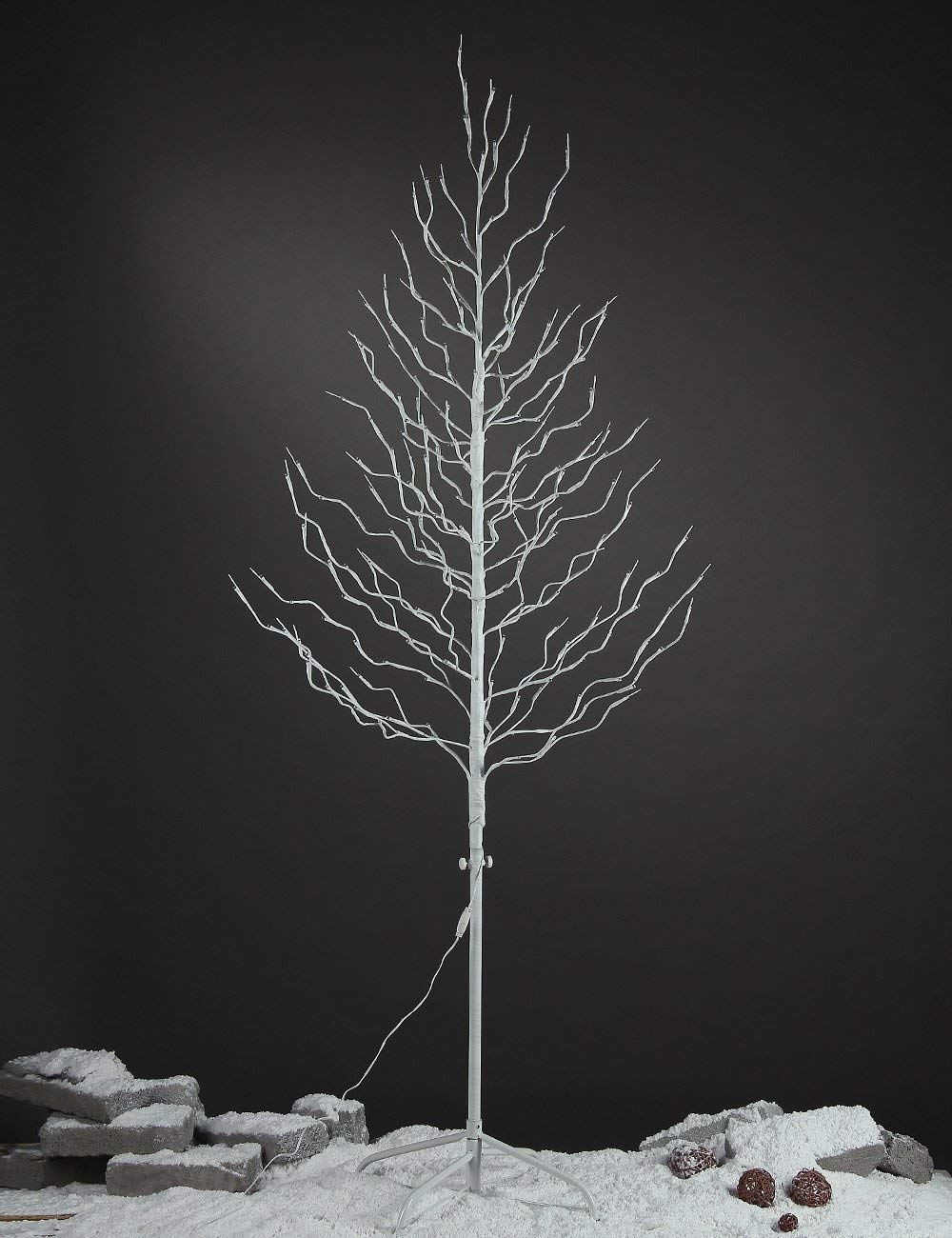 Foto 3 pulgar | Luz De Estrella Blanca Cálida Lightshare Twisted Para Árbol De Navidad, 6 Pies - Venta Internacional.
