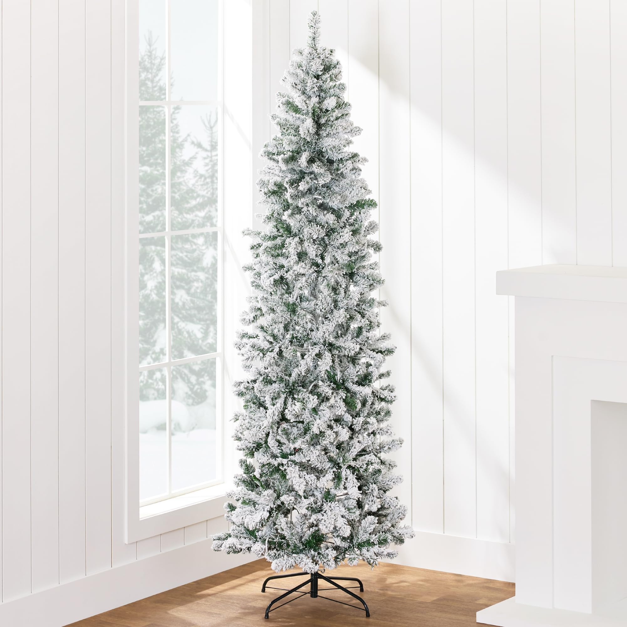 Foto 2 pulgar | Lápiz Flocado Christmas Tree Best Choice Products De 12 Pies - Venta Internacional.