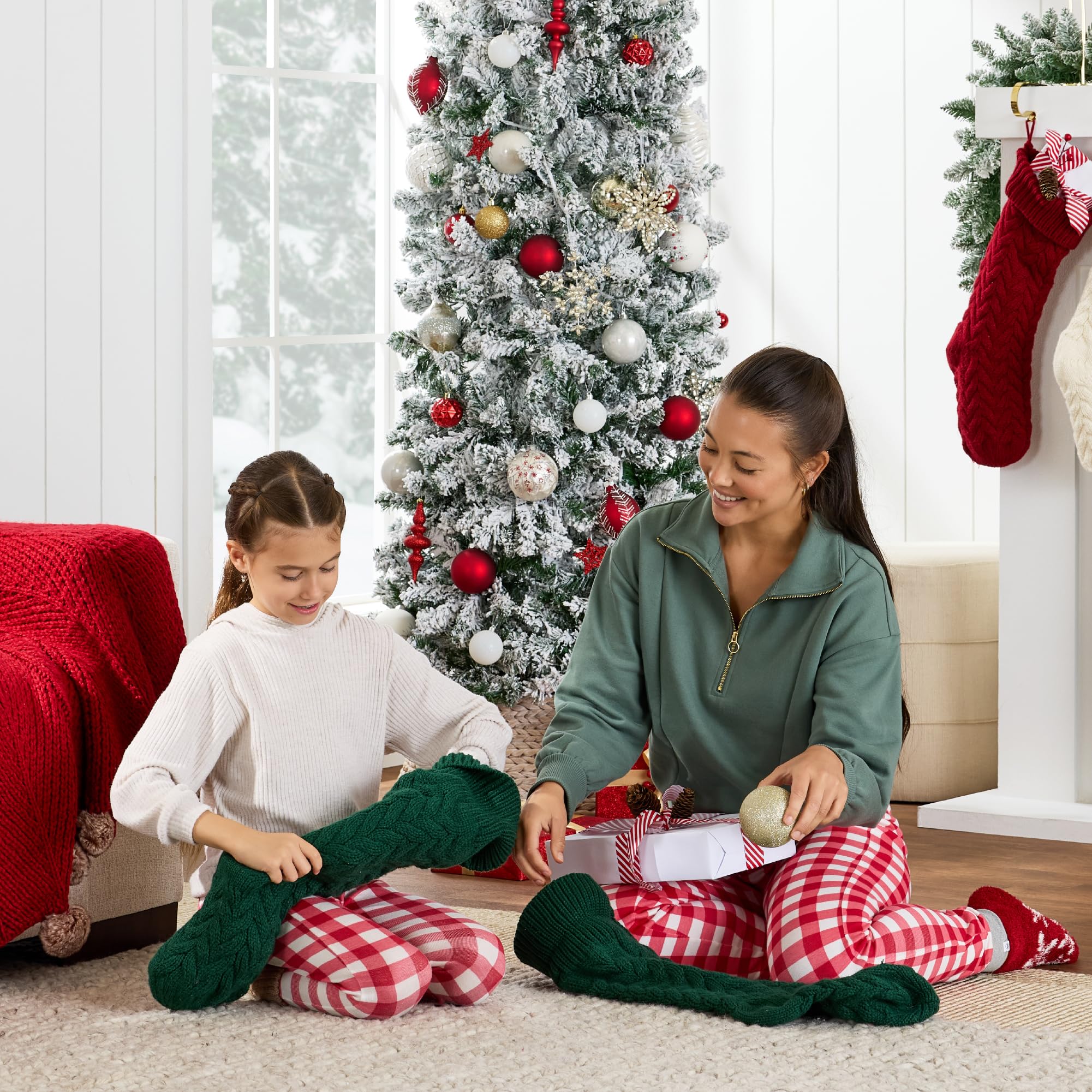 Foto 5 pulgar | Lápiz Flocado Christmas Tree Best Choice Products De 12 Pies - Venta Internacional.