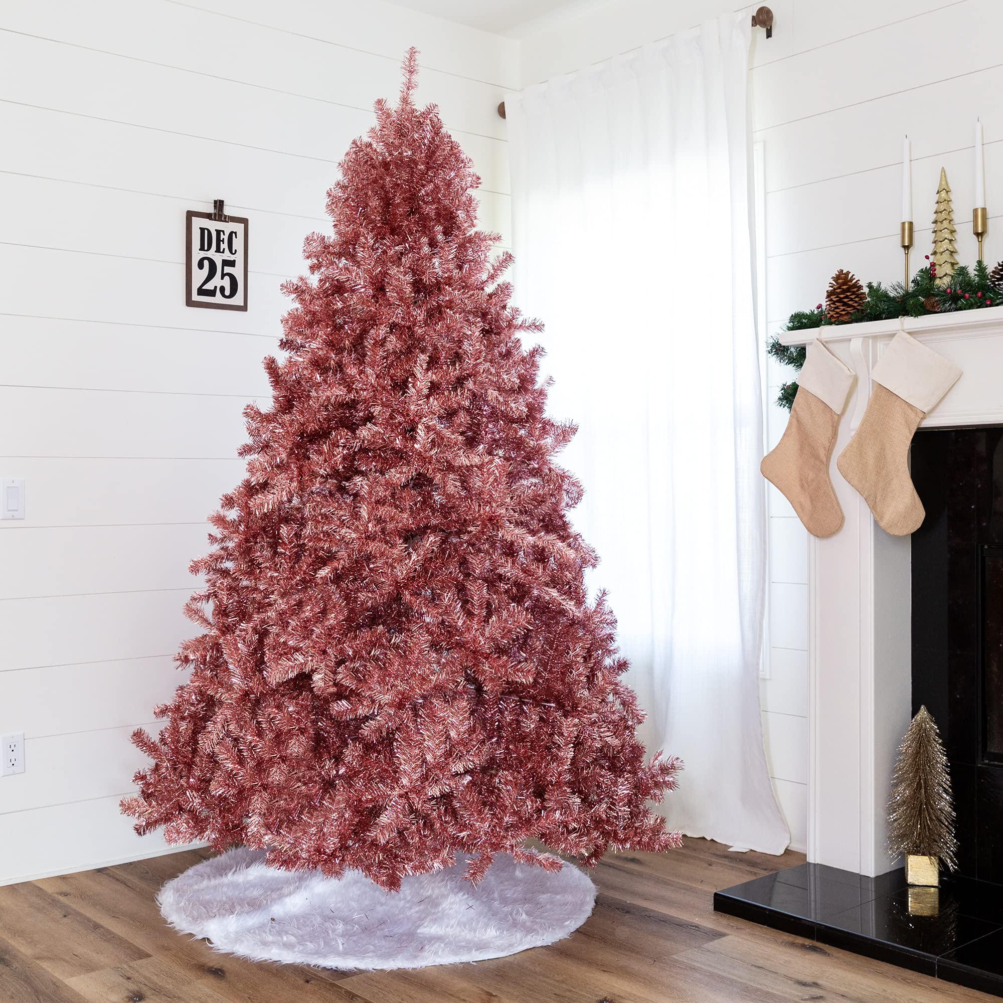Foto 4 pulgar | Árbol De Navidad Artificial Best Choice De 6 Pies Con 1477 Puntas De Rama - Venta Internacional.