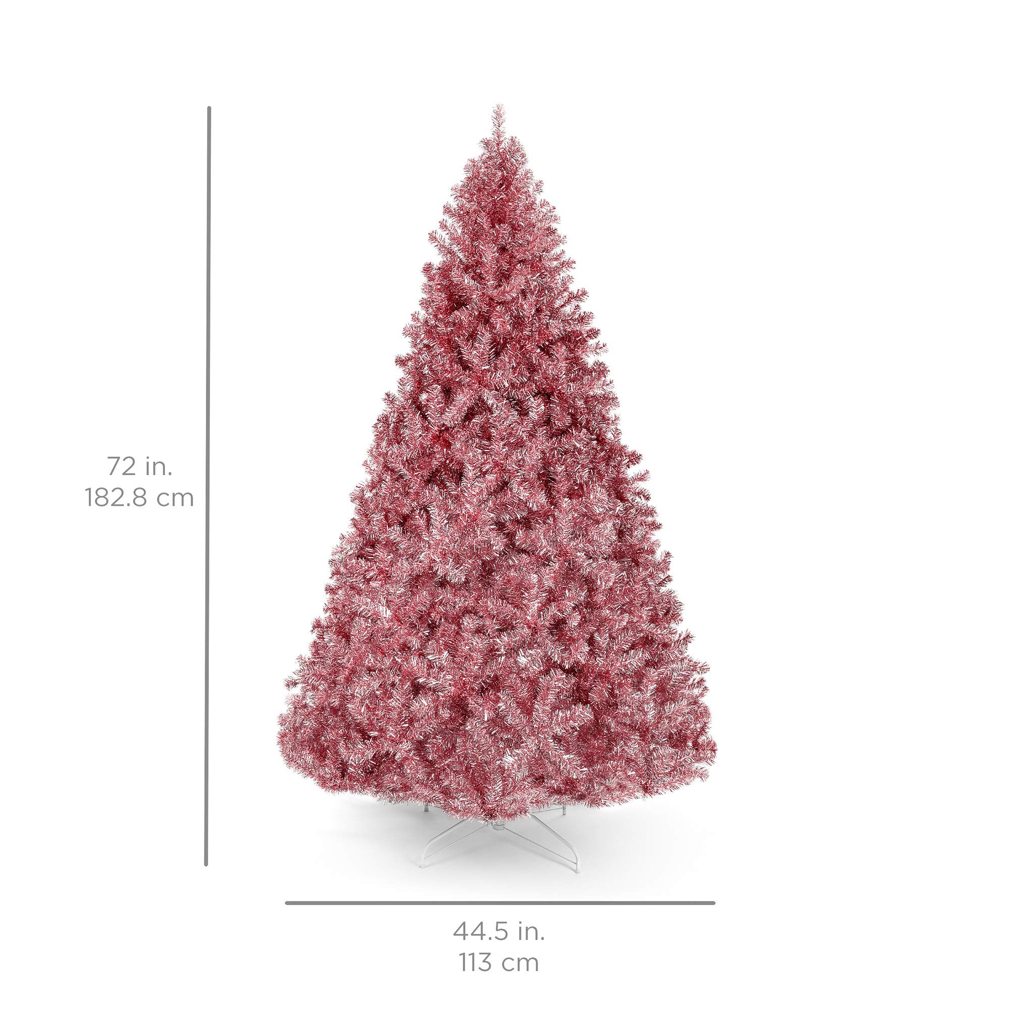 Foto 8 pulgar | Árbol De Navidad Artificial Best Choice De 6 Pies Con 1477 Puntas De Rama - Venta Internacional.