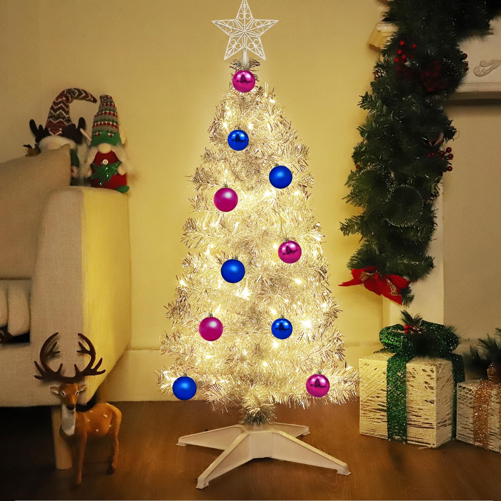 Foto 7 pulgar | Mando A Distancia Turnmeon Para Árbol De Navidad De 3 Pies Con Luces Y Adornos - Venta Internacional.