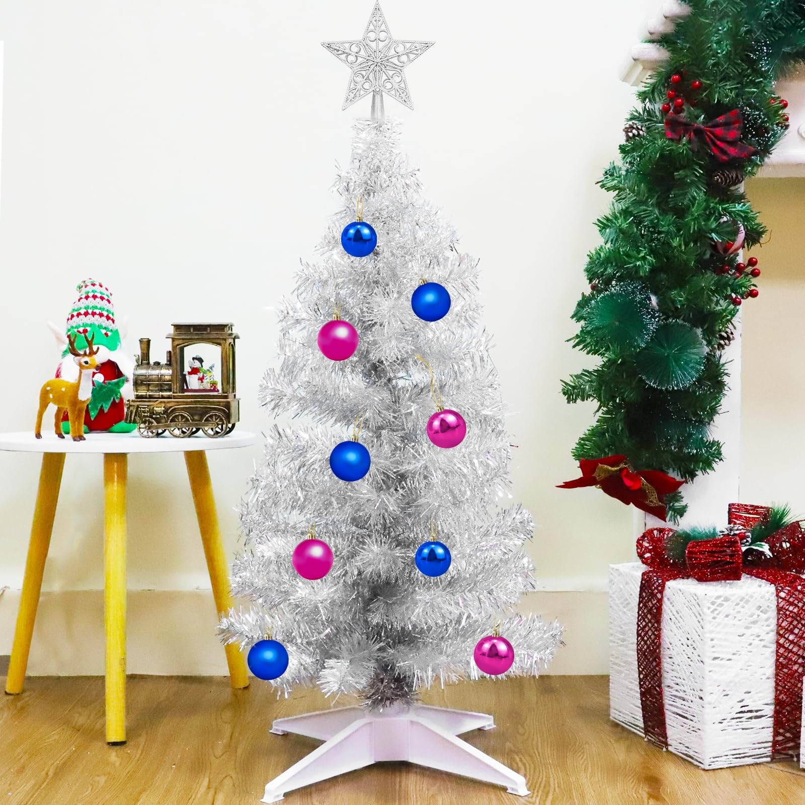 Foto 7 | Mando A Distancia Turnmeon Para Árbol De Navidad De 3 Pies Con Luces Y Adornos - Venta Internacional.