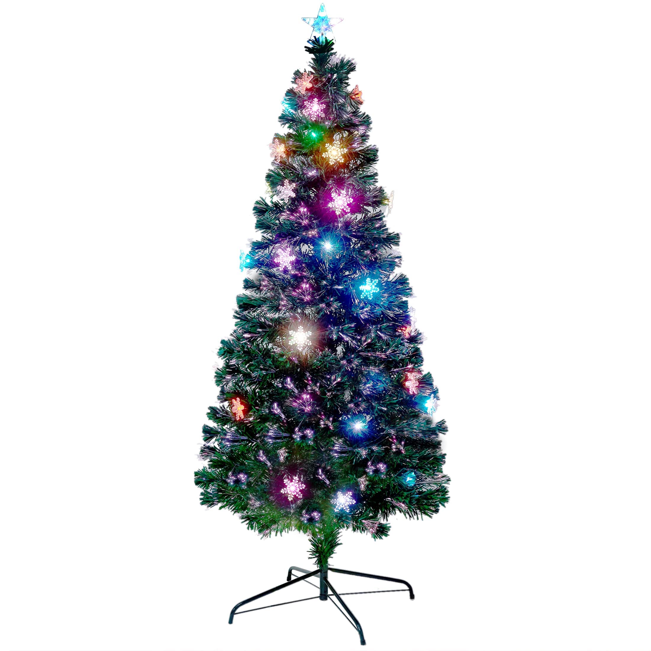 Foto 8 pulgar | Árbol De Navidad Artificial Juegoal Preiluminado De 1,8 M Con Luces Rgb - Venta Internacional.