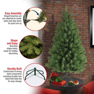 Foto 4 | Árbol De Navidad, National Tree Company, North Valley Spruce, 4 Pies - Venta Internacional.
