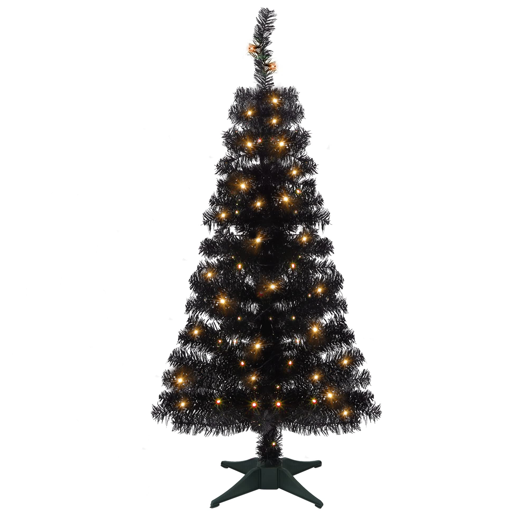 Árbol De Navidad Artificial Para Halloween Juegoal De 4 Pies Con 70 Led - Venta Internacional. $1,169
