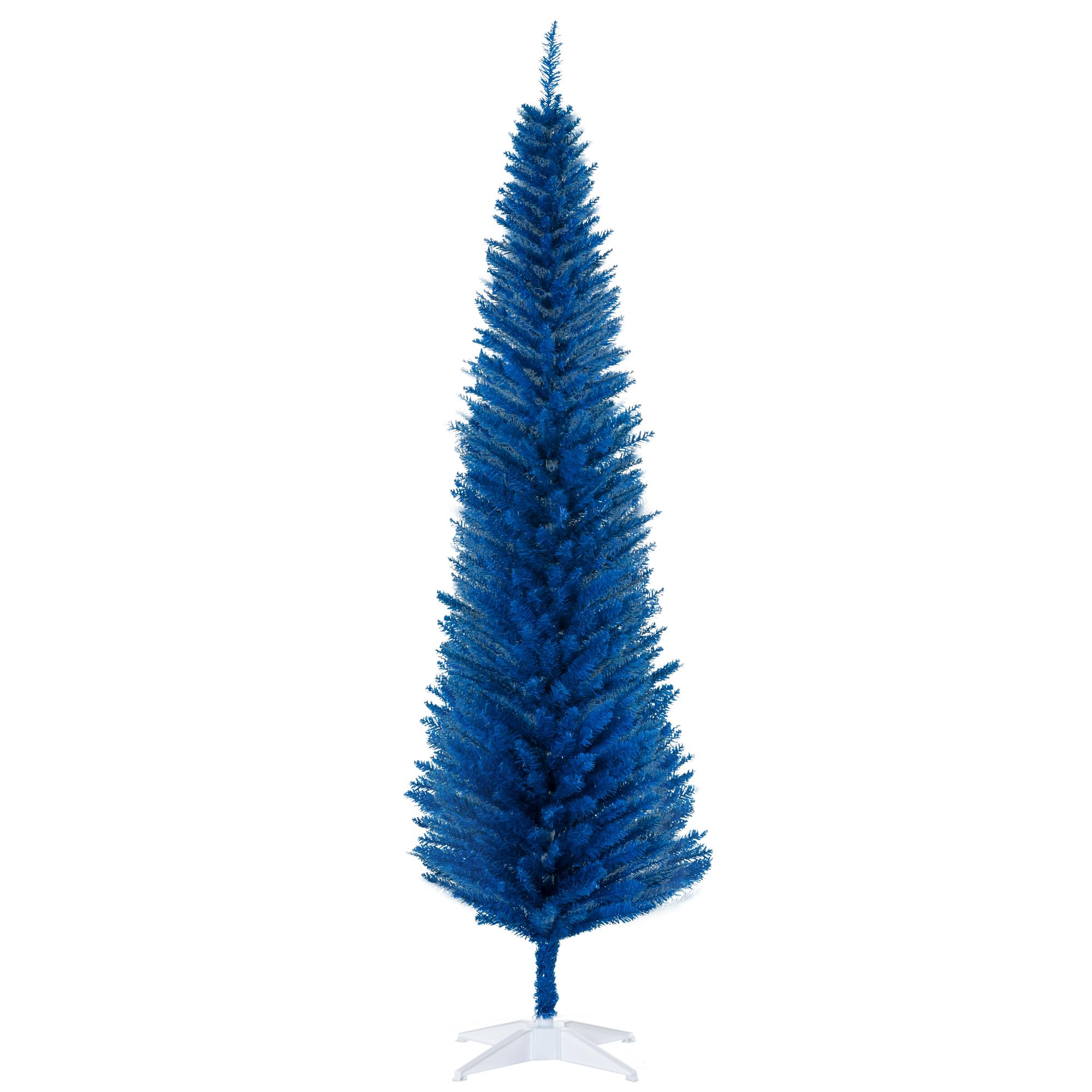 Foto 1 | Lápiz Artificial Christmas Tree Homcom De 7 Pies, Azul Con 499 Puntas - Venta Internacional.