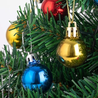 Foto 3 | Árbol de Navidad de Mesa Sunnyglade con Luces y Adornos - Venta Internacional