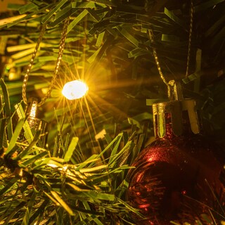 Foto 4 | Árbol de Navidad de Mesa Sunnyglade con Luces y Adornos - Venta Internacional
