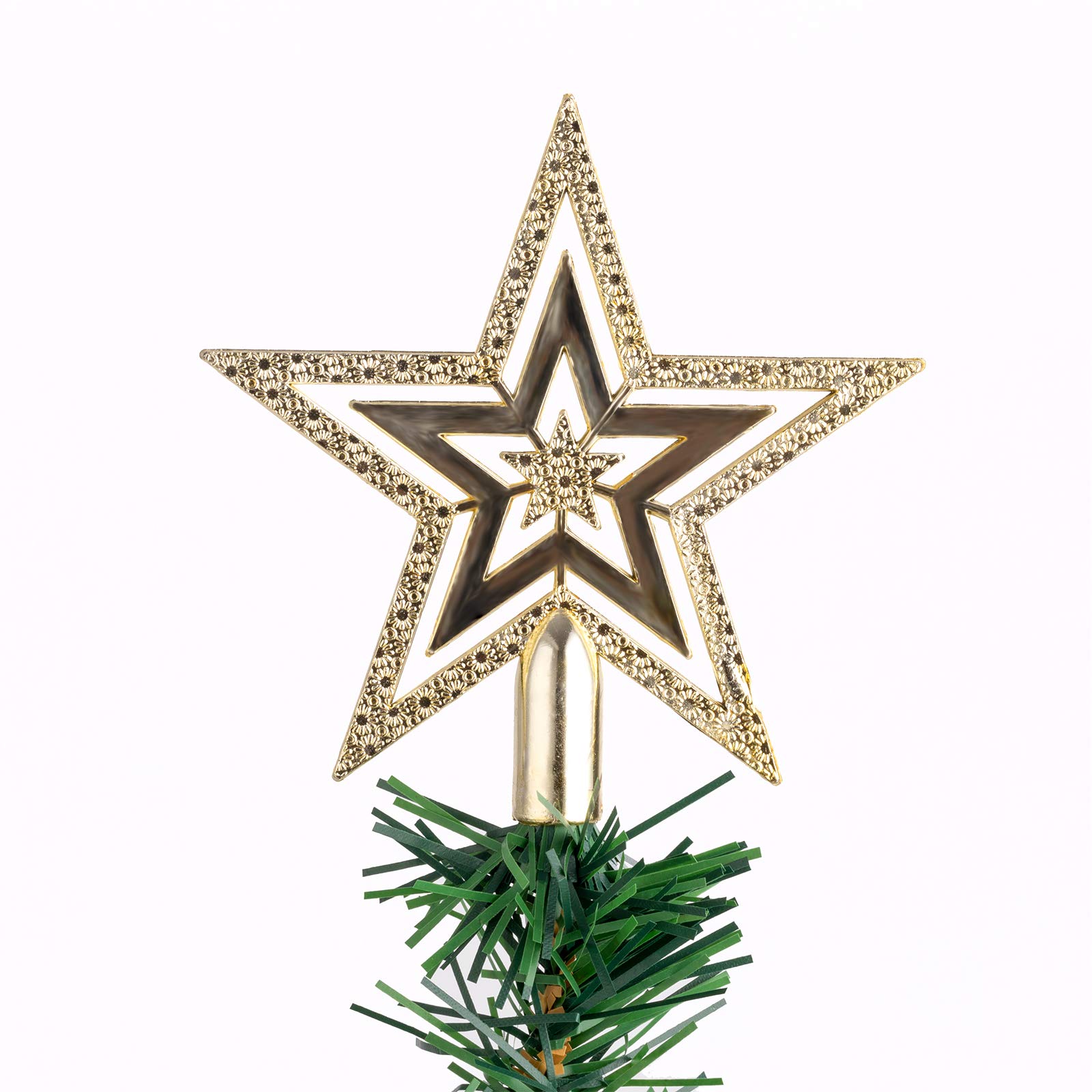 Foto 6 pulgar | Árbol de Navidad de Mesa Sunnyglade con Luces y Adornos - Venta Internacional