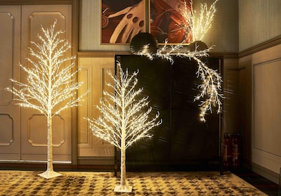Foto 5 | Árbol Artificial Hairui con Luces Led-Venta Internacional