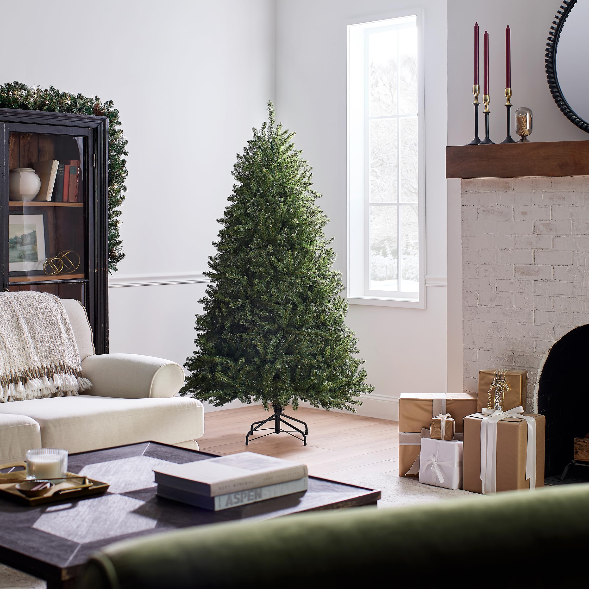 Foto 4 | Árbol De Navidad Dunhill Fir De National Tree Company, 6 Pies - Venta Internacional.