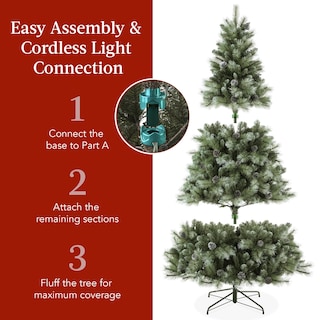 Foto 4 | Árbol de Navidad Best Choice Products Verde-Venta Internacional