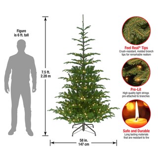 Foto 3 | Árbol de Navidad National Tree Company 7.5 Pies - Venta Internacional