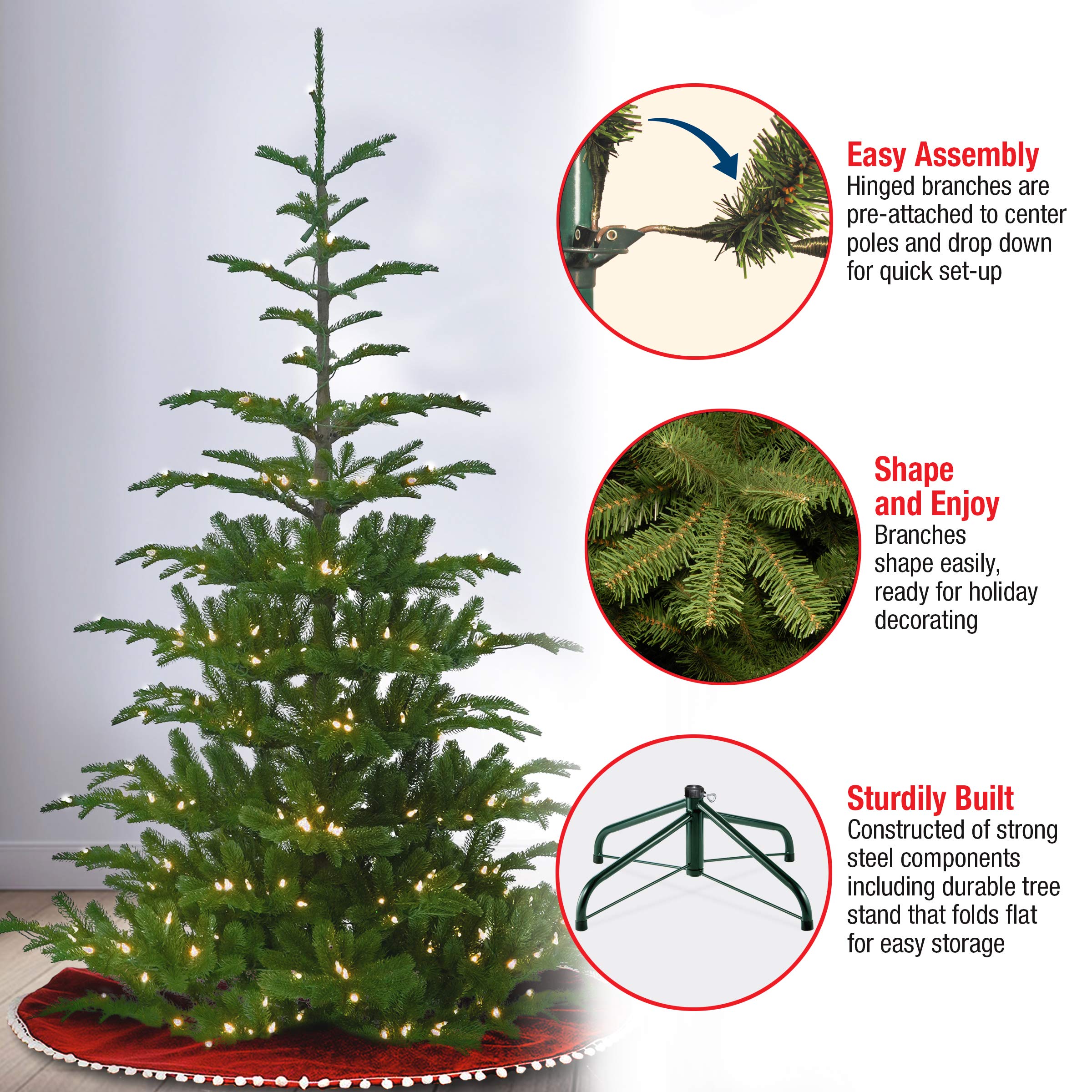 Foto 5 pulgar | Árbol de Navidad National Tree Company 7.5 Pies - Venta Internacional