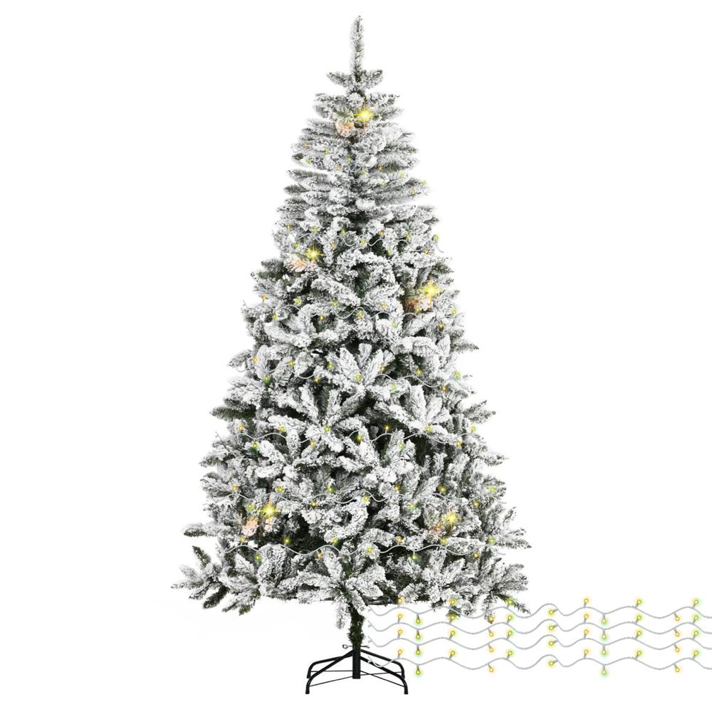 Foto 1 | Árbol De Navidad Artificial 1.80 M + 250 Serie Luces Led 25m