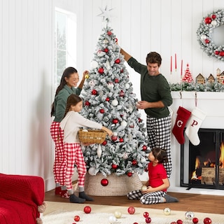 Foto 3 | Árbol de Navidad Best Choice Products Forjado en Nieve de 4,5 Pies - Venta Internacional
