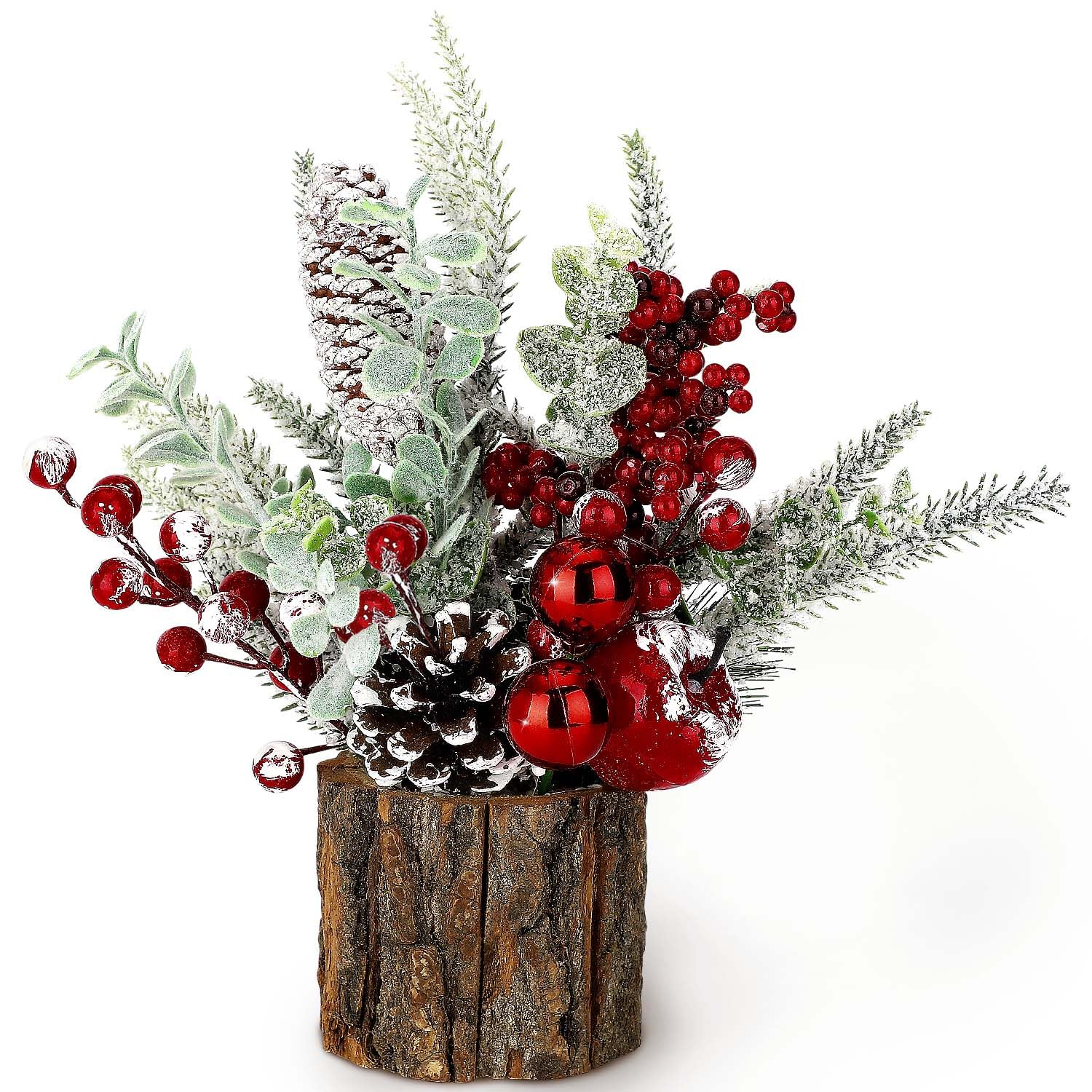 Foto 2 pulgar | Adorno de Navidad Kpx Artificial para Mesa - Venta Internacional