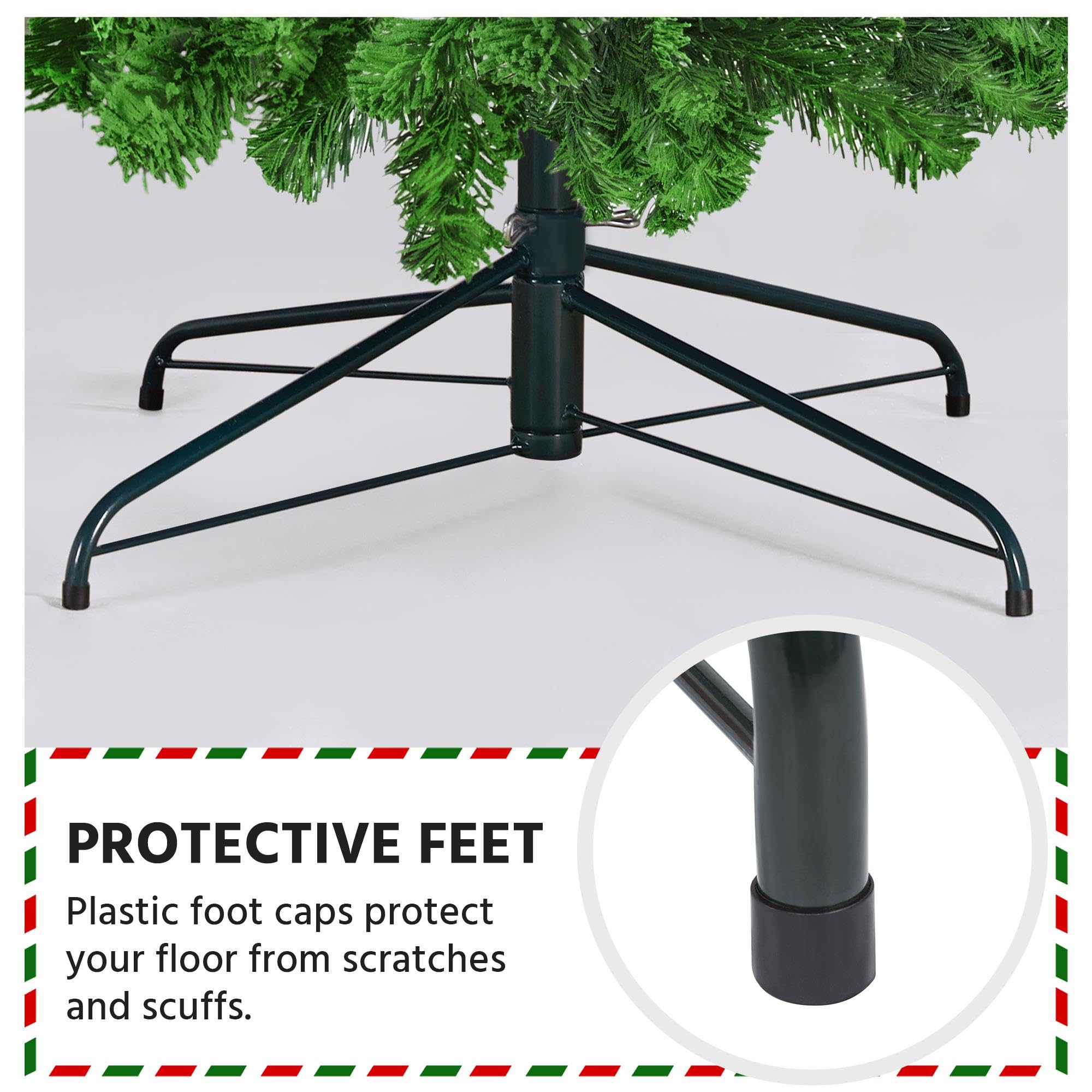 Foto 8 pulgar | Árbol de Navidad Yaheetech con Luces-Venta Internacional