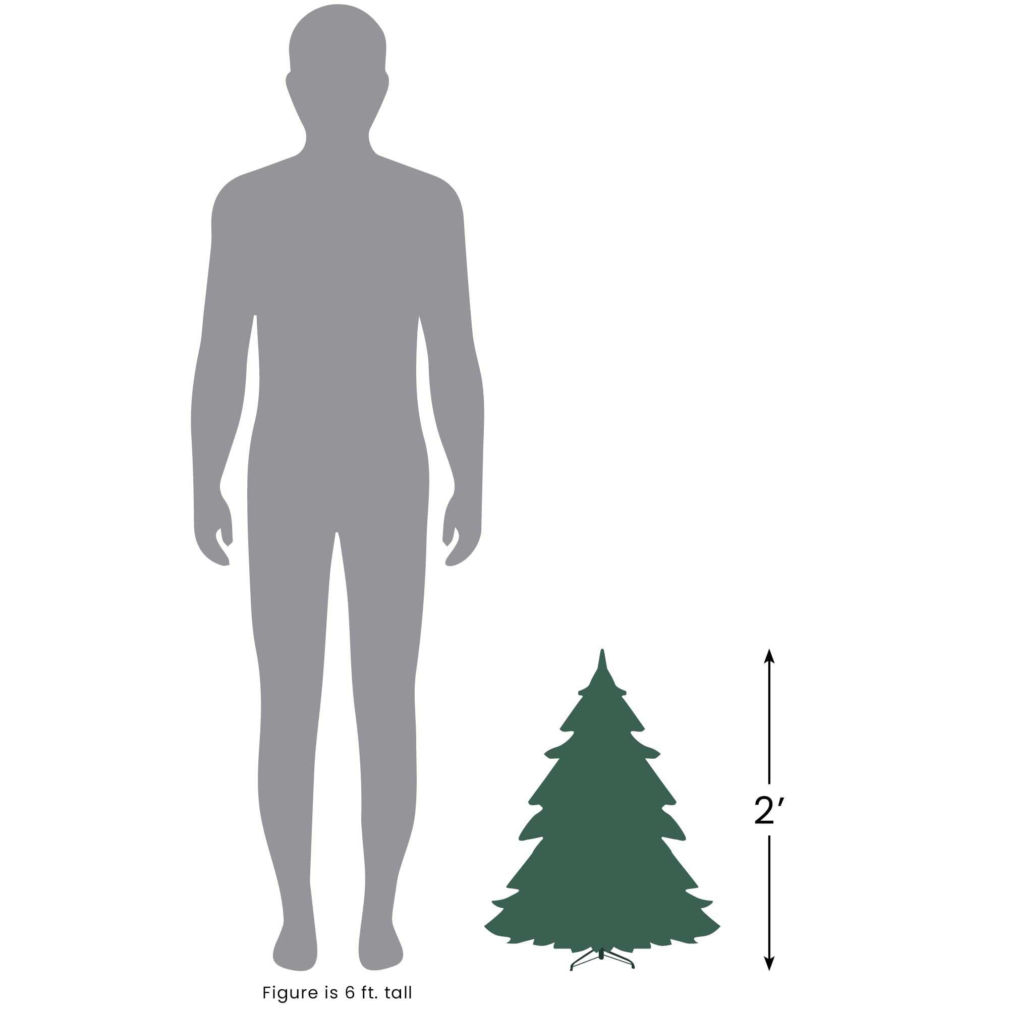 Foto 7 pulgar | Árbol de Navidad Northlight 60 cm con Luz Led - Venta Internacional