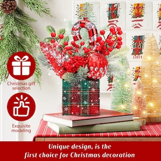 Foto 2 | Adorno de Navidad Kpx Artificial para Mesa - Venta Internacional