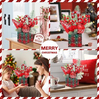 Foto 5 | Adorno de Navidad Kpx Artificial para Mesa - Venta Internacional