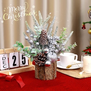 Foto 6 | Adorno de Navidad Kpx Artificial para Mesa - Venta Internacional
