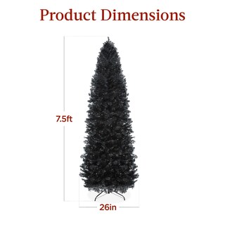 Foto 7 | Árbol De Navidad Best Choice Products Negro-Venta Internacional