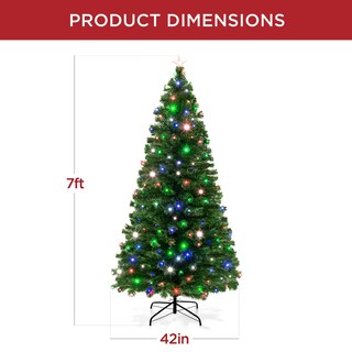 Foto 7 | Árbol de Navidad Best Choice Products de 7 Pies con 280 Luces LED - Venta Internacional