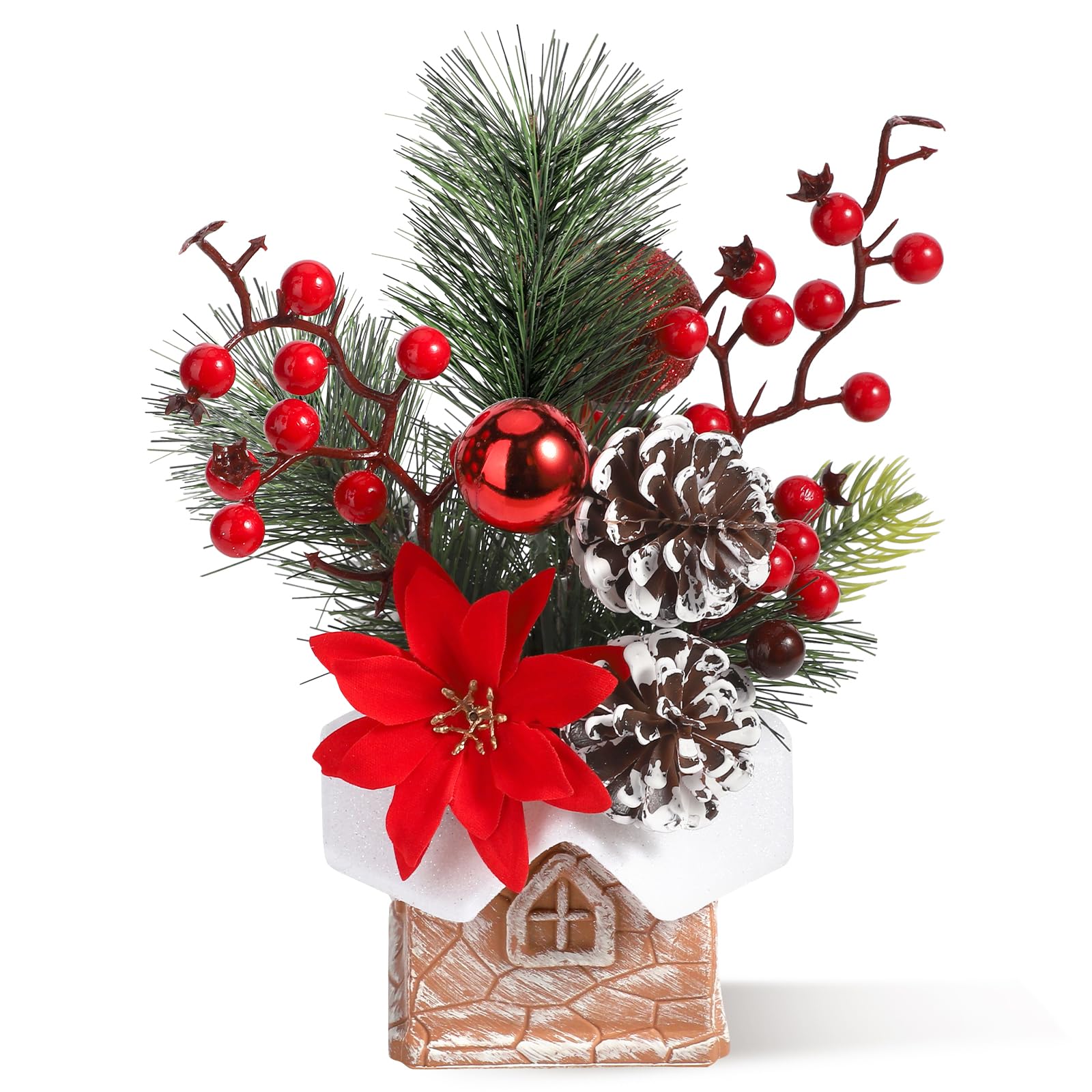 Adorno de Navidad Kpx Artificial para Mesa - Venta Internacional
