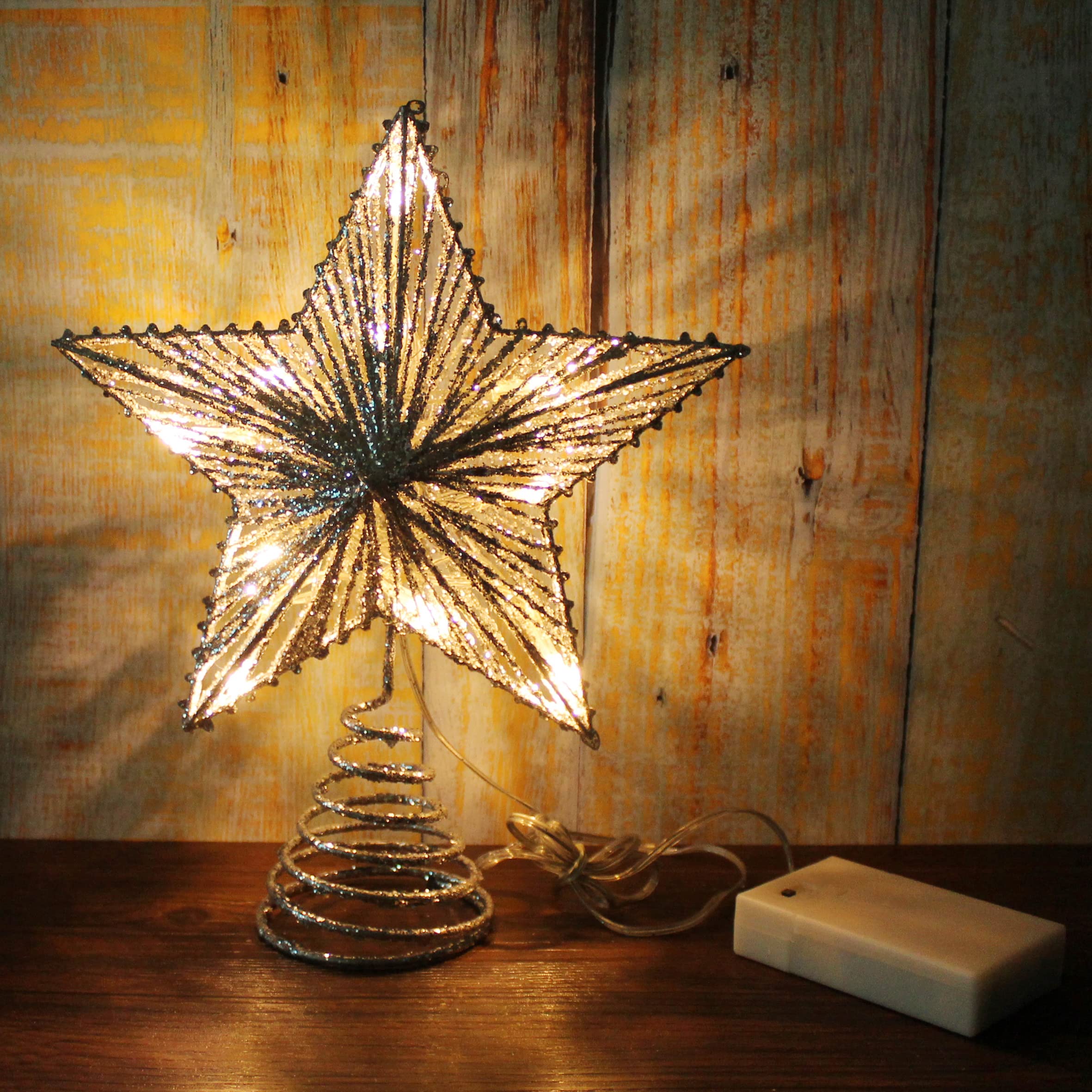 Foto 4 pulgar | Decoración Navideña Cvhomedeco de Estrella con Luces Led-Venta Internacional