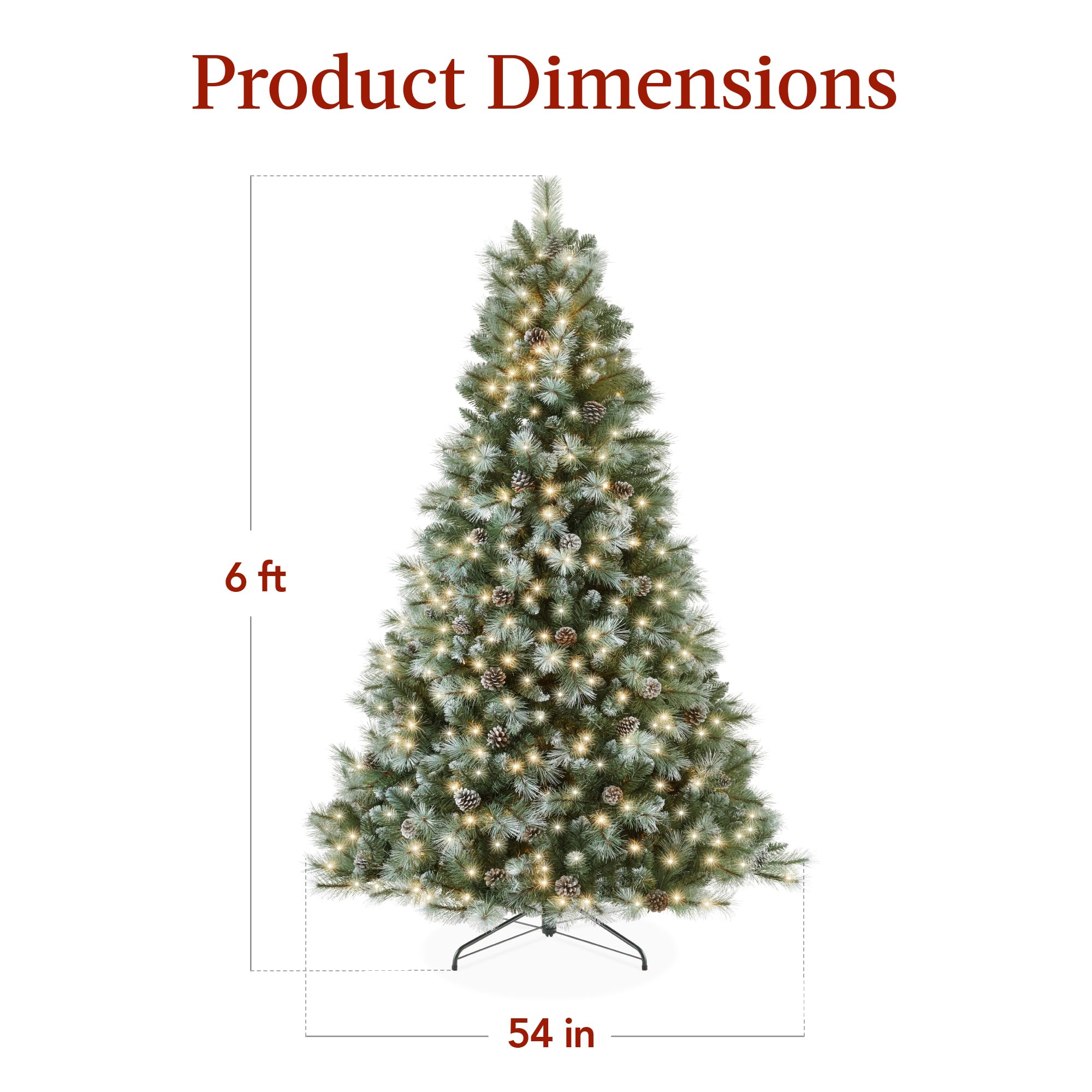 Foto 8 pulgar | Árbol de Navidad Best Choice Products Verde-Venta Internacional