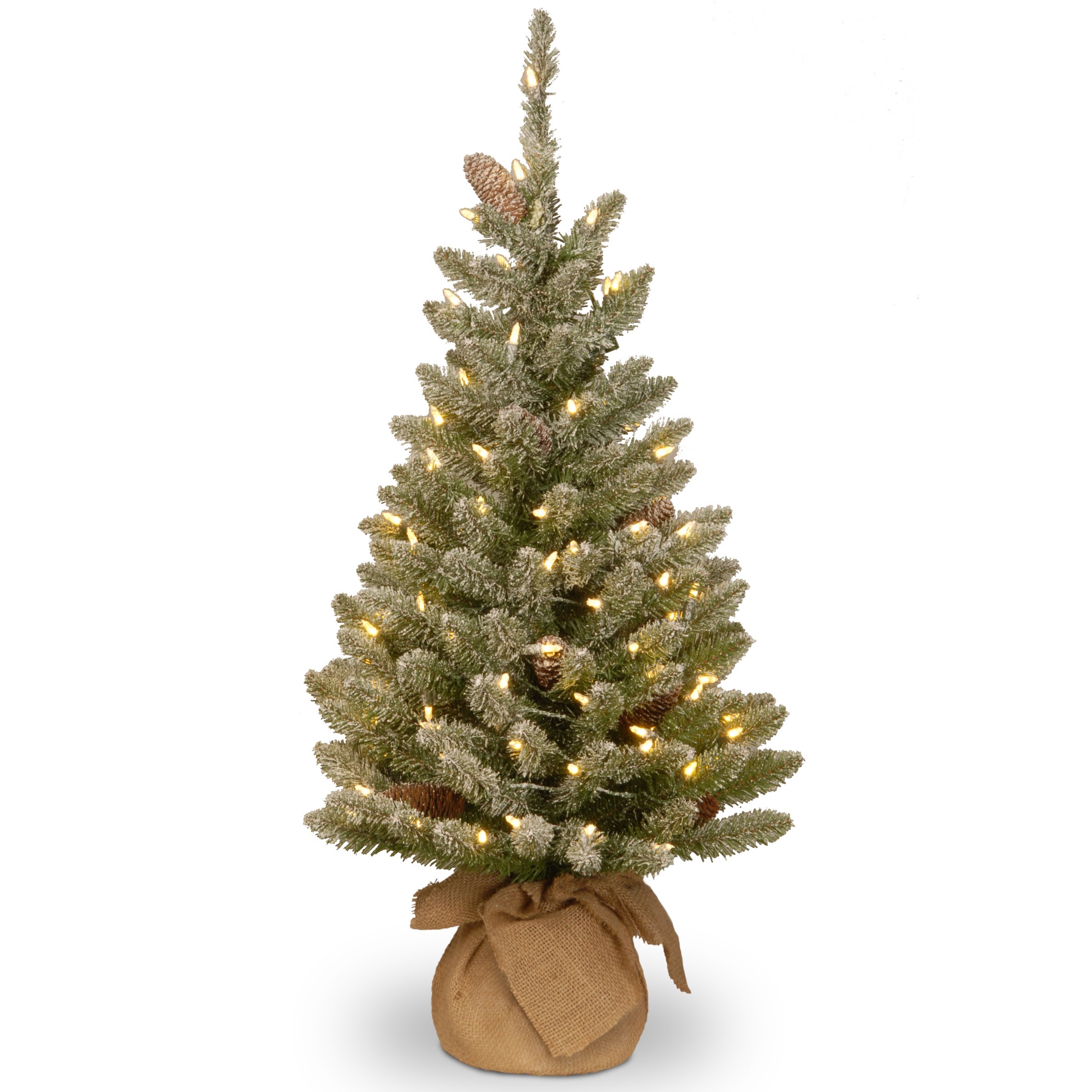 Foto 2 pulgar | Árbol de Navidad National Tree Company Snowy 3 Pies - Venta Internacional