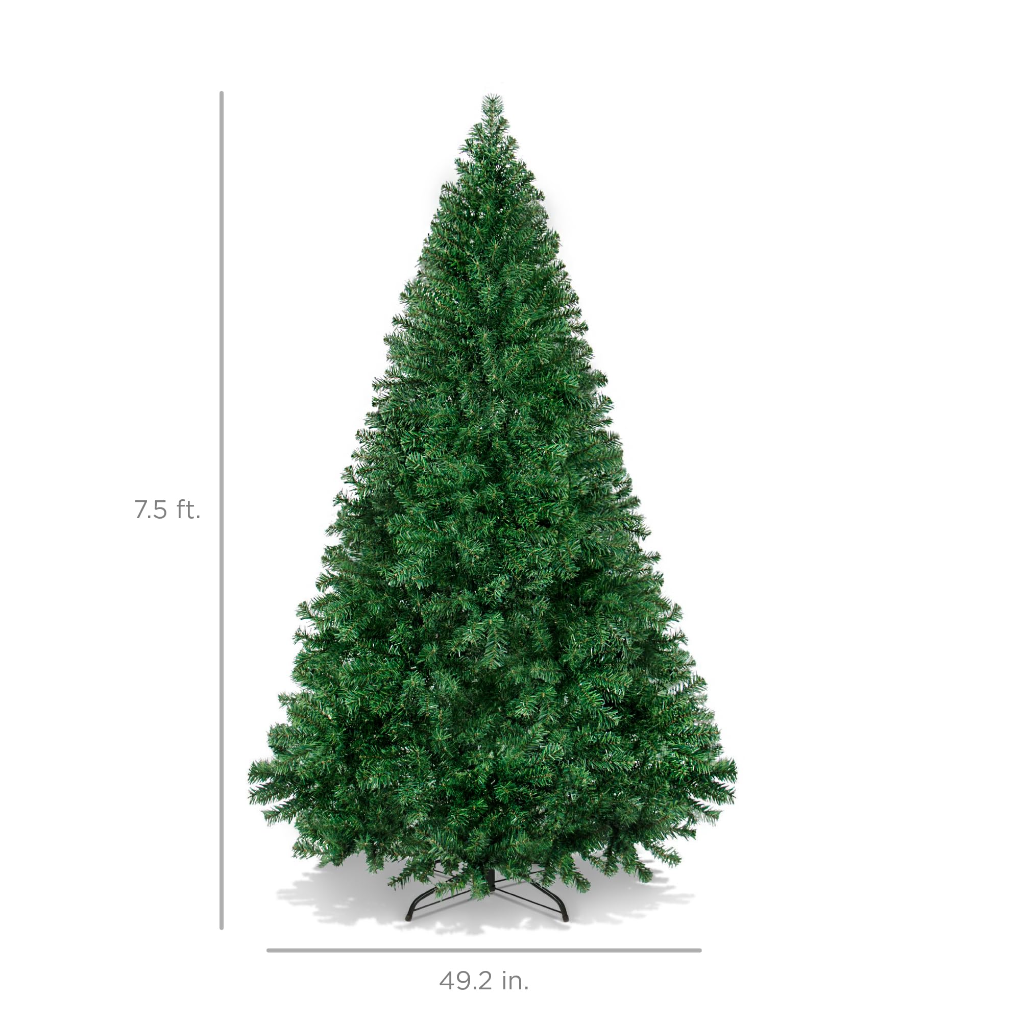 Foto 8 pulgar | Árbol de Navidad Artificial Best Choice Products de 7.5 Pies Con Soporte - Venta Internacional
