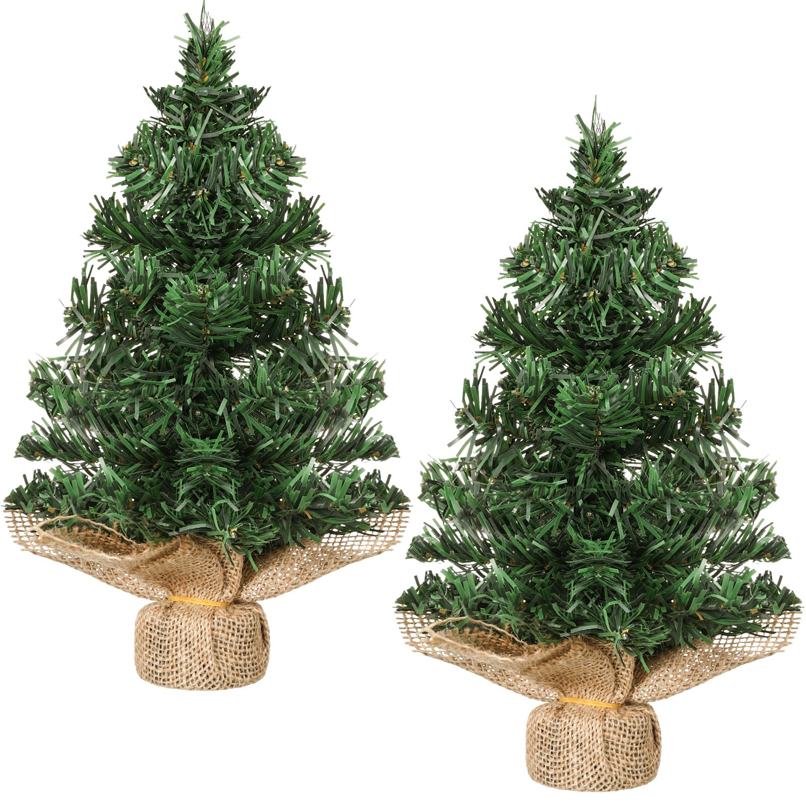 Foto 2 pulgar | Miniárbol de Navidad Artificial Yinder 2 Piezas 20 cm - Venta Internacional