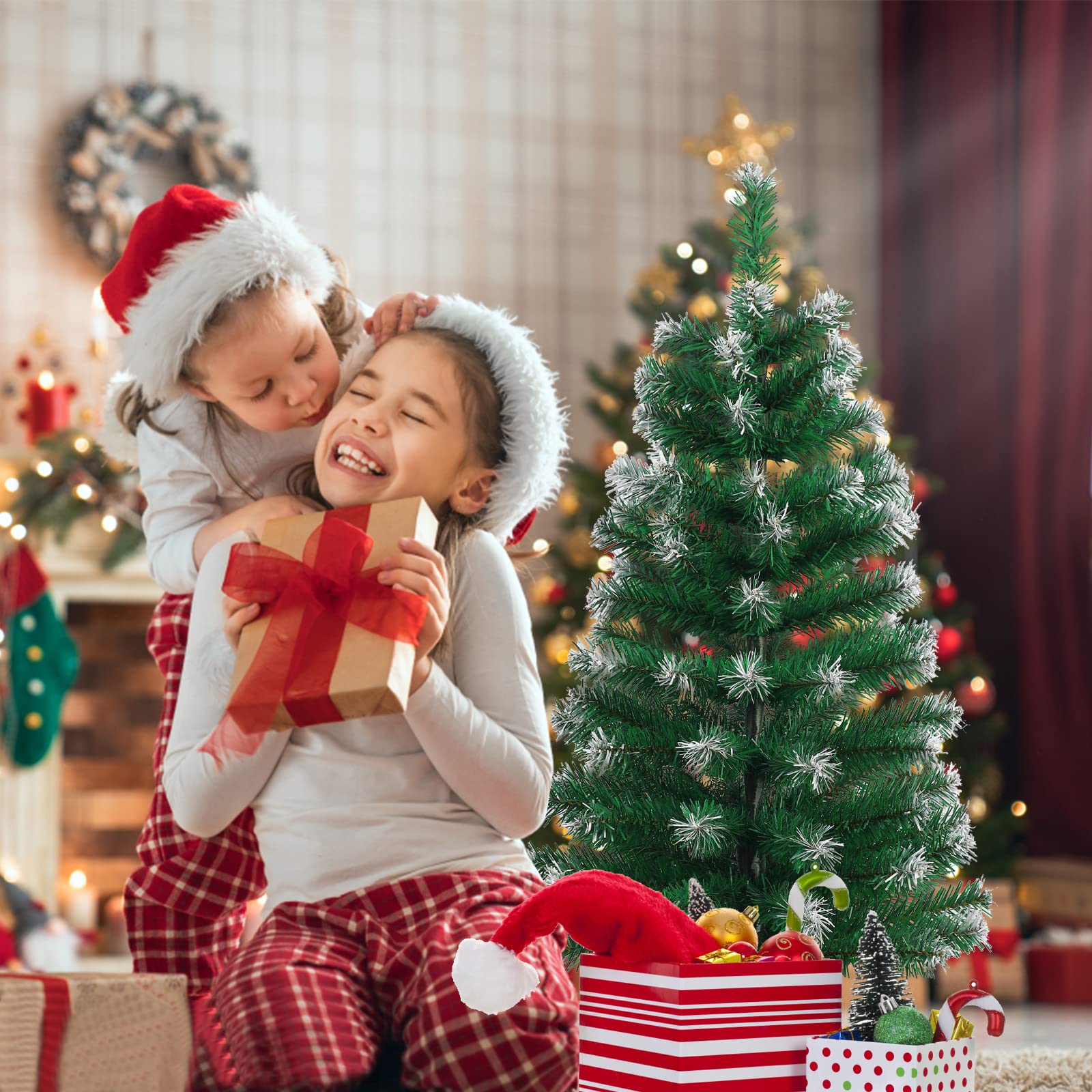 Foto 8 pulgar | Árbol de Navidad Ccinee Artificial de 90 cm - Venta Internacional