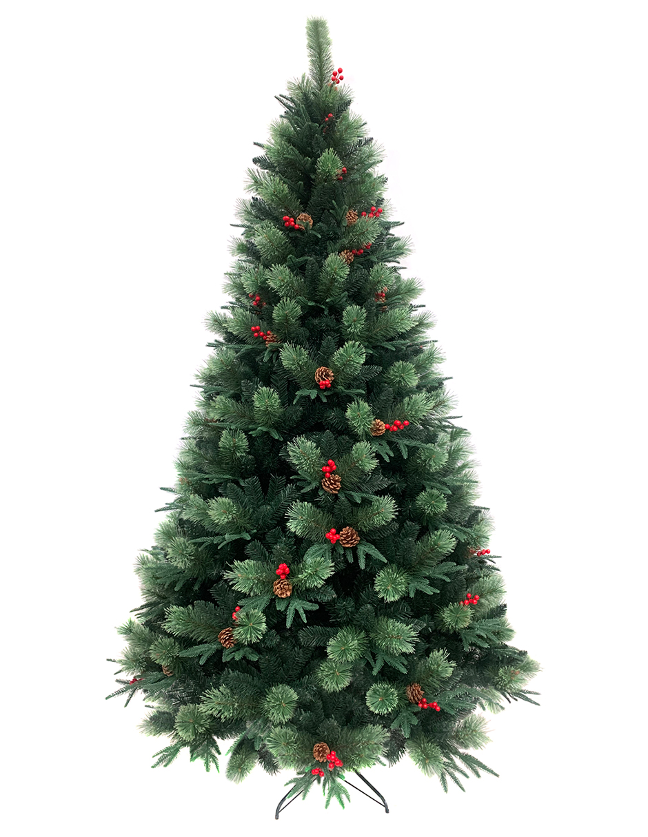 Foto 2 pulgar | Árbol De Navidad Premium 2.80m Fraser Fir Artego (con 3 Tipos De Rama Pe, Pvc Y Pe) Frondoso Con 3100 Ramas Pino Art