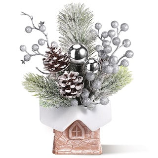Foto 1 | Árbol de Navidad Kpx Artificial para Mesa con Adornos - Venta Internacional