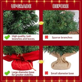 Foto 7 | Árbol de Navidad Yaheetech 2 Piezas-Venta Internacional
