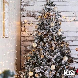 Foto 5 | Arbol De Navidad Pino Nevado 1.80m Artificial Navideño