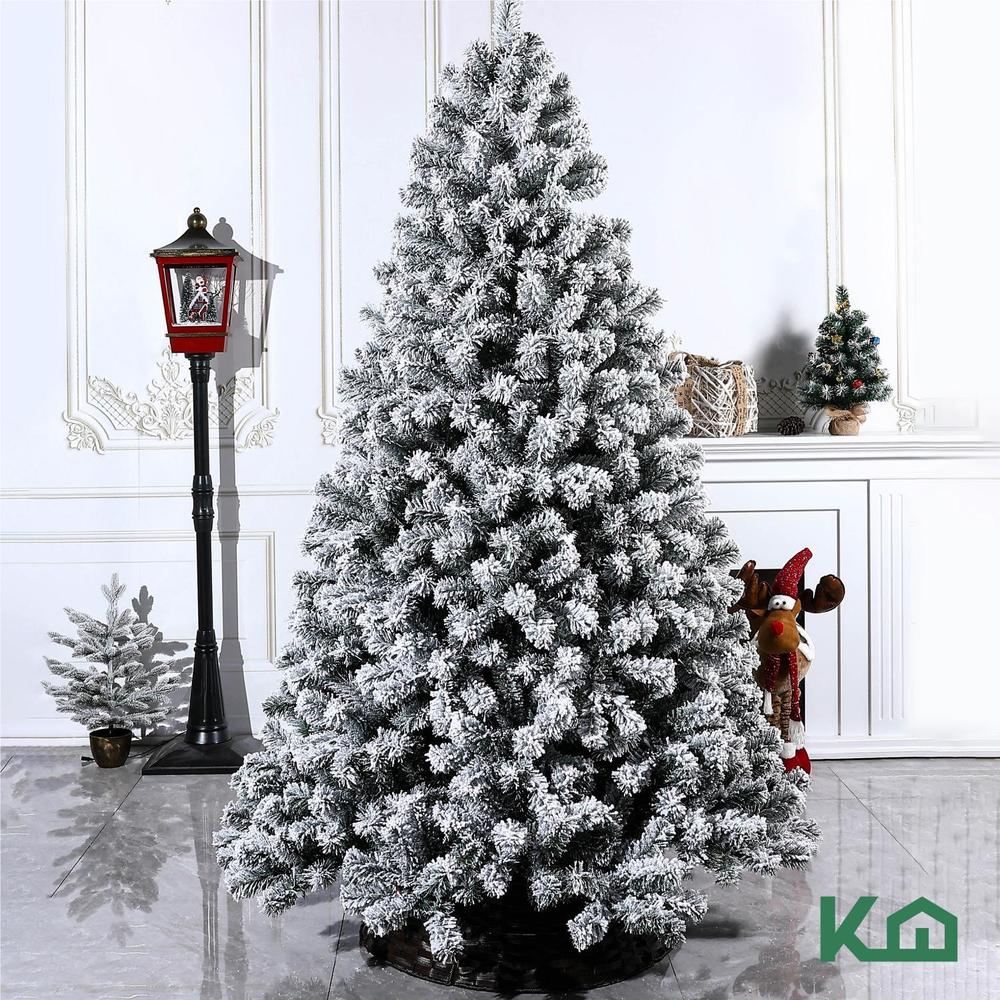 Foto 4 pulgar | Arbol De Navidad Pino Nevado 2.10m Artificial Navideño