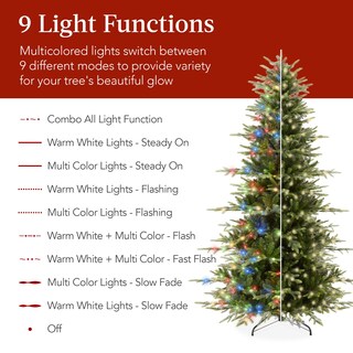 Foto 6 | Árbol De Navidad Best Choice Products Aspen De 9 Pies Con 3.088 Puntas - Venta Internacional.