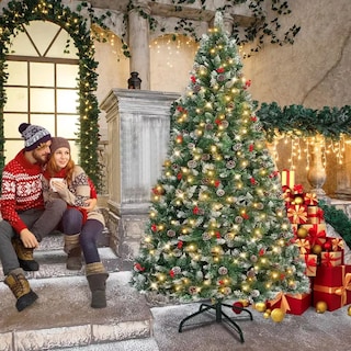 Foto 3 | Arbol de Navidad Dosyu con Efecto Nevado 160 cm