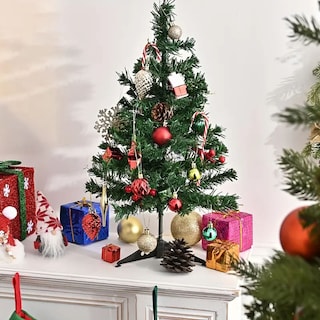 Foto 2 | Arbolito Navideño 60cm Pino Arbol De Navidad Para Escritorio Mini